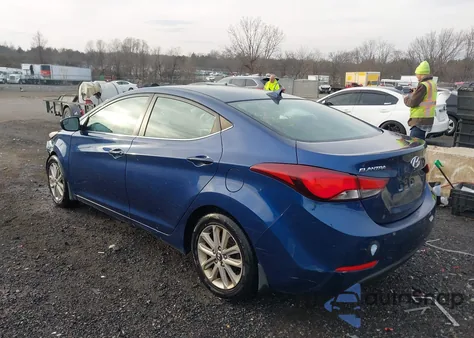 2015 Hyundai Elantra Se z USA, uszkodzony, nr VIN 5NPDH4AE7FH611702